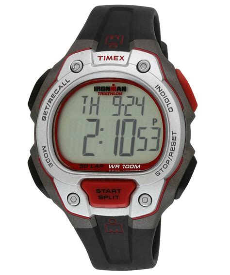 Timex Sports Light Digital Grey Dial Mens Watch T5k689 Rs2299