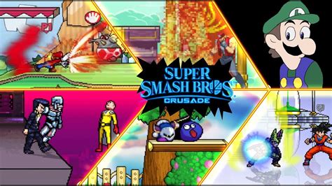 Super Smash Crusade Deluxe All Characters Final Smash Youtube