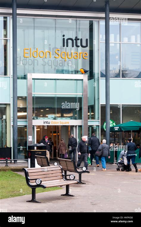 Intu Eldon Square Shopping Centre Newcastle Upon Tyne Stock Photo