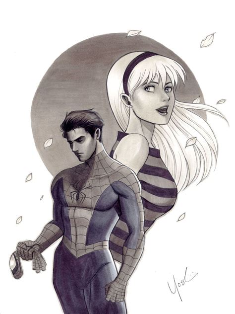 Spider Man And Gwen Stacy By Protokitty On Deviantart Spiderman Gwen