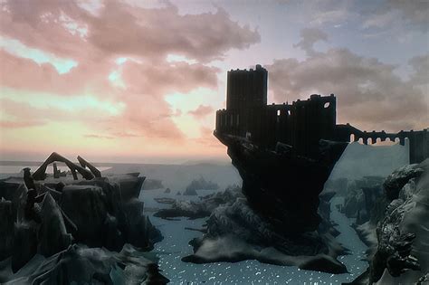 The College Of Winterhold And Skytemple Ruins Rskyrim