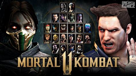 Mortal Kombat 11 Full Character Roster Wishlist Youtube