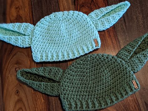 Ravelry Baby Yoda Inspired Hat Pattern By Andrea Duffey