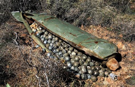 Unexploded Cluster bombs | MyConfinedSpace