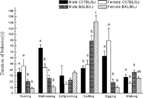 Figure 1 From Strain And Sex Differences In Anxiety Like And Social Behaviors In C57bl6j And