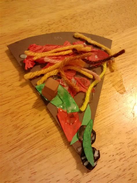 Art Mama Says: Pizza Party - Toddler Art Project | Toddler arts and crafts, Toddler art, Toddler ...