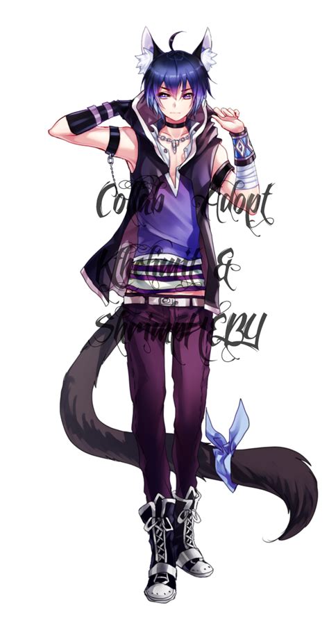 Collab Adopt With Kthelimit Closed By Shrimpheby On Deviantart Wolf