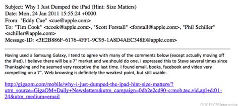 We can answer most questions over the phone. This Internal Apple Email From 2011 Got The Attention Of Everyone In The Court Room Yesterday ...