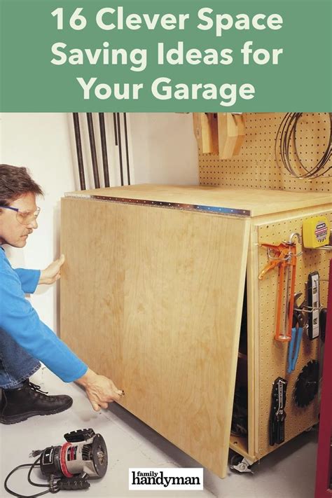 16 Clever Space Saving Ideas For Your Garage Cool Garages Garage