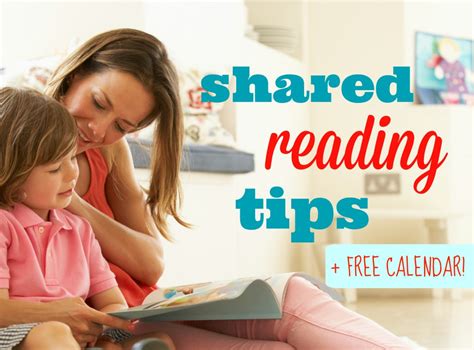 Making The Most Of Shared Reading Practical Tips From Two Experts