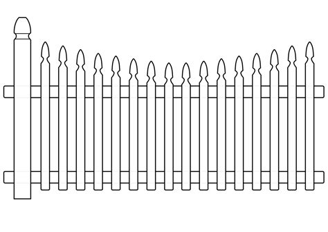 Download Picket Fence Coloring For Free Designlooter 2020 👨‍🎨