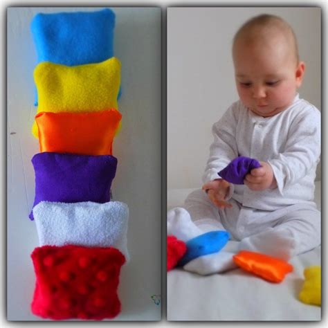 Sensory Bean Bags Montessori Inspired Baby Toy Montessori Baby Toys