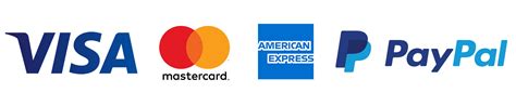 Visa Mastercard American Express Paypal Logos Transparent Png Stickpng