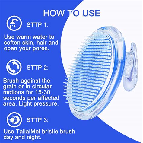Exfoliating Brush To Treat And Prevent Razor Bumps And Ingrown Hairs