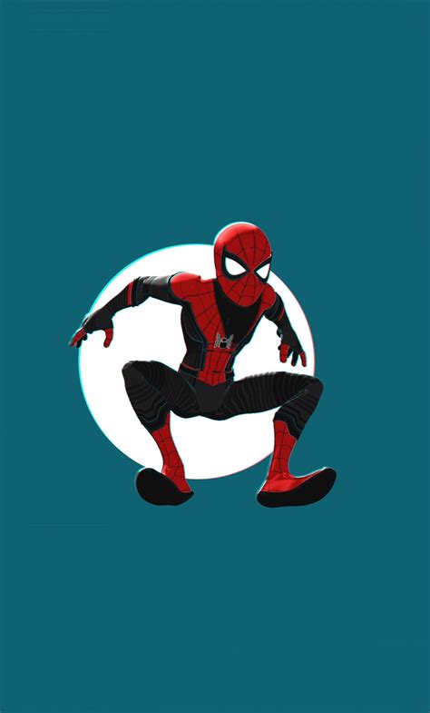 Download Wallpaper 1280x2120 Spider Man Into The Spider Verse Movie