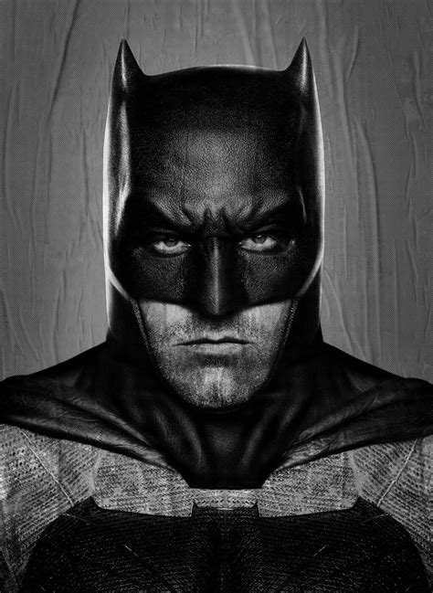 Ben Affleck Batman Poster Without Superman Logo Covering Eyes Update