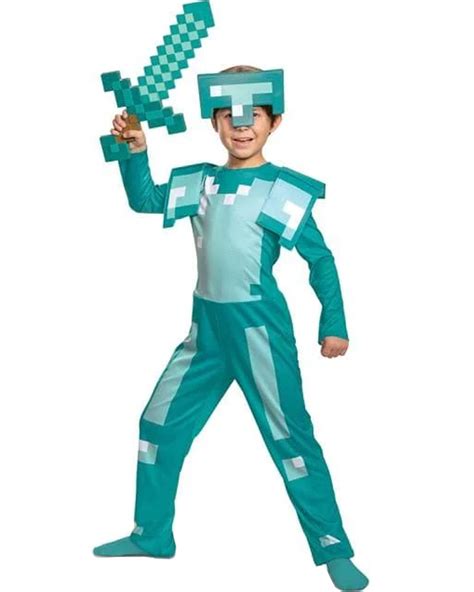 Minecraft Armor Classic Jumpsuit Boys Costume