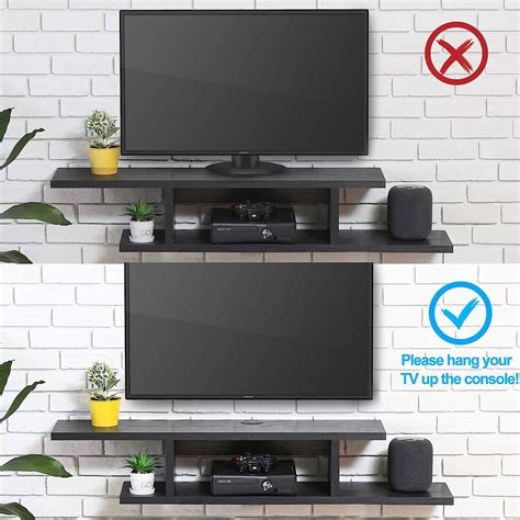 Buy Fitueyes Floating Tv Shelf Entertainment Center Wall Mounted Media