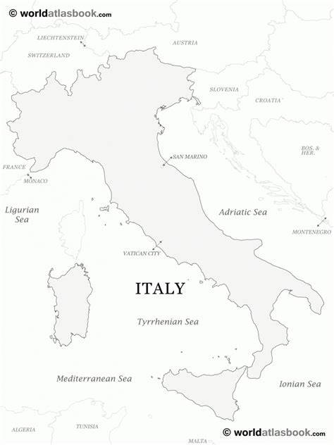 Map Of Italy Political In 2019 Free Printables Italy Map Map Of
