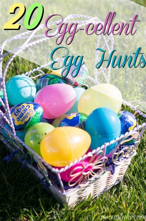 20 Egg Cellent Easter Egg Hunt Ideas A Mom S Take