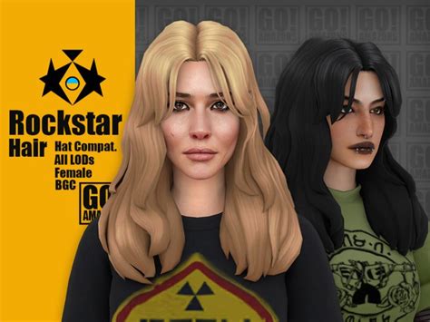 Rockstar Hair The Sims 4 Catalog