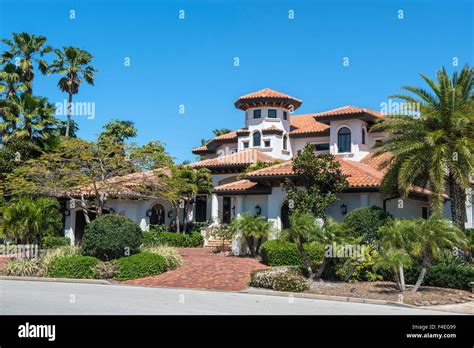 USA, Florida, Tierra Verde, waterfront homes, Tampa Bay Stock Photo - Alamy