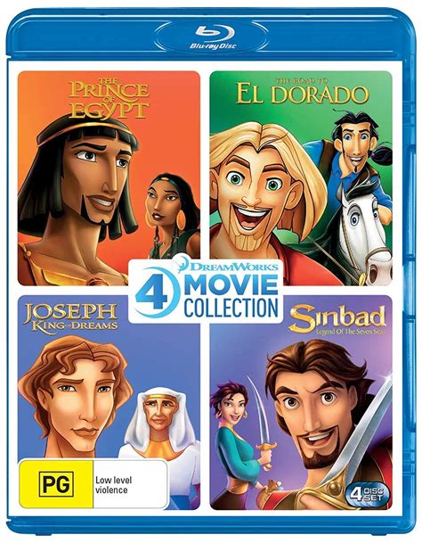 Buy Dreamworks 4 Film Collection The Prince Of Egyptroad To El Dorado