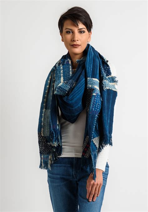 Behnam bani — faghat boro 03:51. Santa Fe Scarf Company Vintage Boro Stitch Shawl #6 in ...