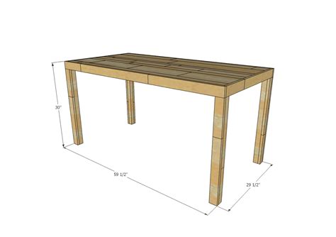 Please note, this is an item that may be especially difficult to move and/or transport. Emmerson Parsons Table - Modern Reclaimed Wood Dining ...
