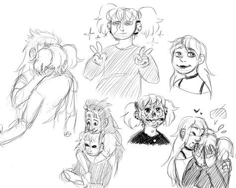 Face Doodles Sally Man Sally Face Game Monster Prom Queens Gambit