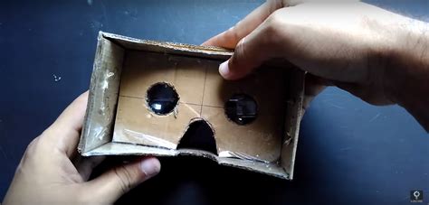 Diy Vr Headset Made Of Cardboard Inventionland