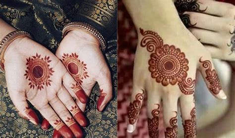 Henna is a female cosmetic which is used in the hand. Best Gol Mehndi Tikka Designs 2020 - PK Vogue