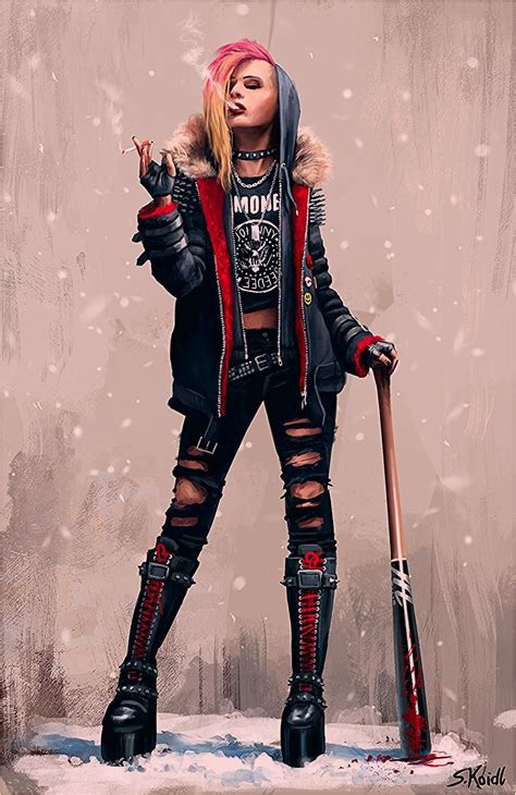 Character Design Challenge Sept Topic Punk The Art Of