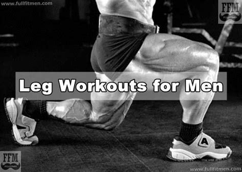 11 Leg Workouts For Men At Home To Stay Active All Time