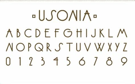 | explore the new looks online and in store starting 3/26. Usonia typeface, inspired by the text from the original ...