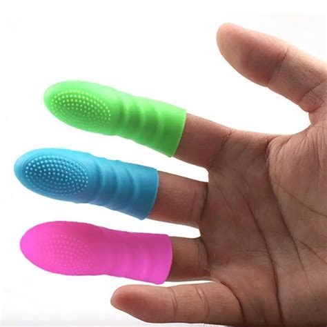 female massage glove finger condom vagina toy adult sex product in vibrators from beauty