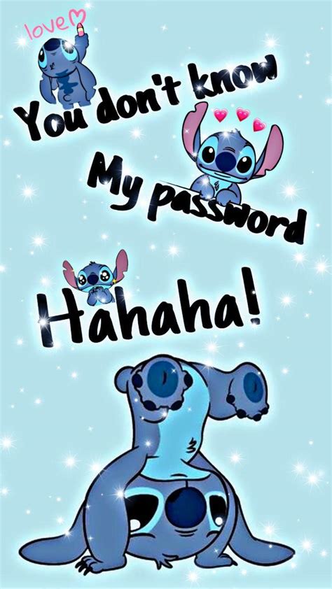 Iphone Cute Stitch Wallpaper Dont Touch My Phone 1080x1920 Do Not