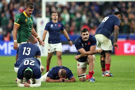 Coupe du monde de rugby 2023 lAfrique du Sud éteint le rêve bleu