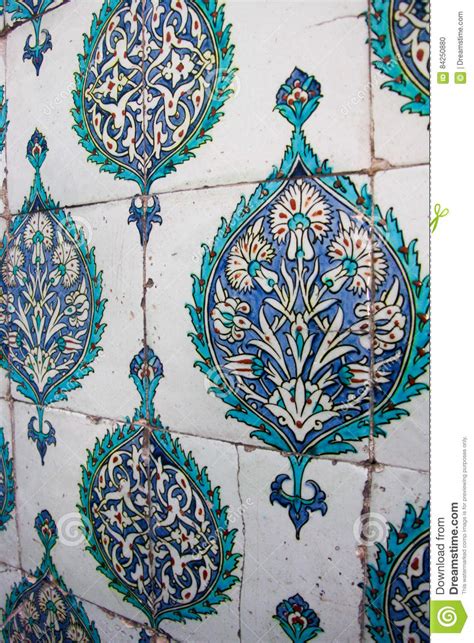 Turkish Tiles Stock Photo Image Of Turkish Texture