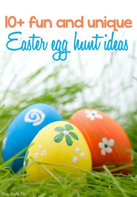 Once you have had your groupings down. 10+ Fun and Creative Easter Egg Hunt Ideas