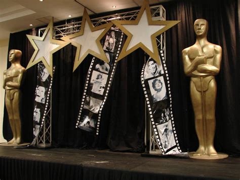 Hollywood Theme Centerpieces Fiestas Temas Mais Oscars Theme Party