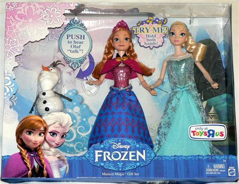 Disney Frozen Musical Magic Elsa Anna Dolls With Talking Olaf