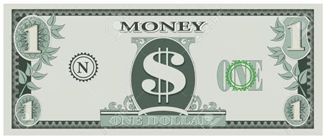 One Dollar Bill Clipart 1 Clipart Station