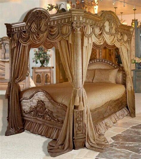 Romantic And Elegant Creative Ideas Canopy Bedroom Sets Luxurious