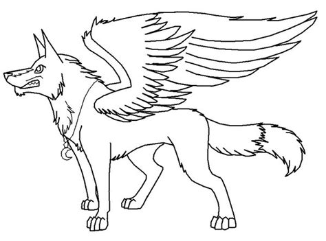 Wolf Wing Coloring Pages Coloring Pages