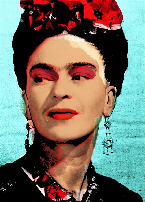 Timeless considers the many elements at play in kahlo's work. Frida Kahlo POP - Postercity