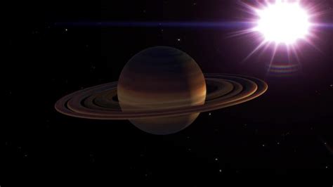 Planet Saturn Motion Graphics Videohive