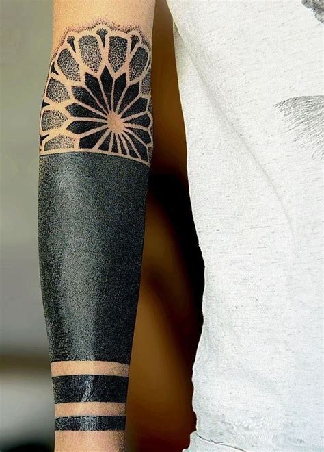 These Striking Solid Black Tattoos Will Band Tattoo Line Tattoos Black