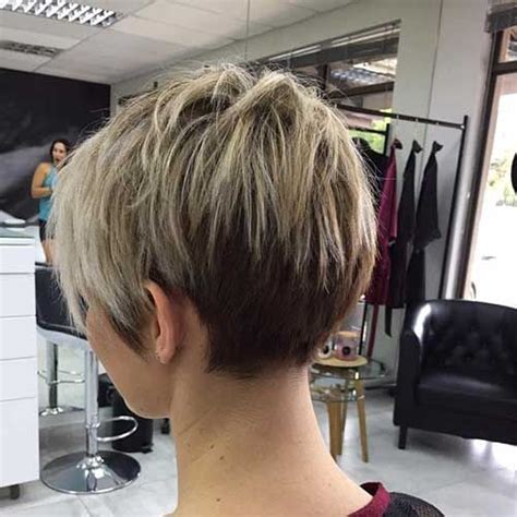 Hairstyle Update Very Short Bob Hairstyles Front And Back View