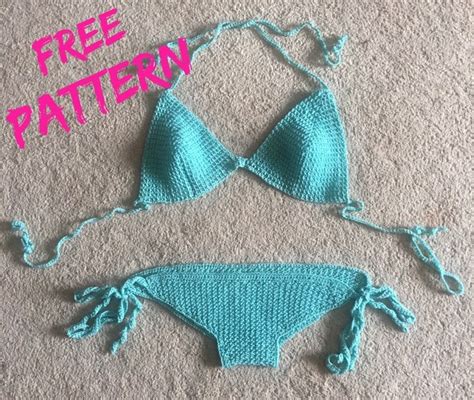New Pattern Free Crochet Bikini Pattern Now Available Diy From